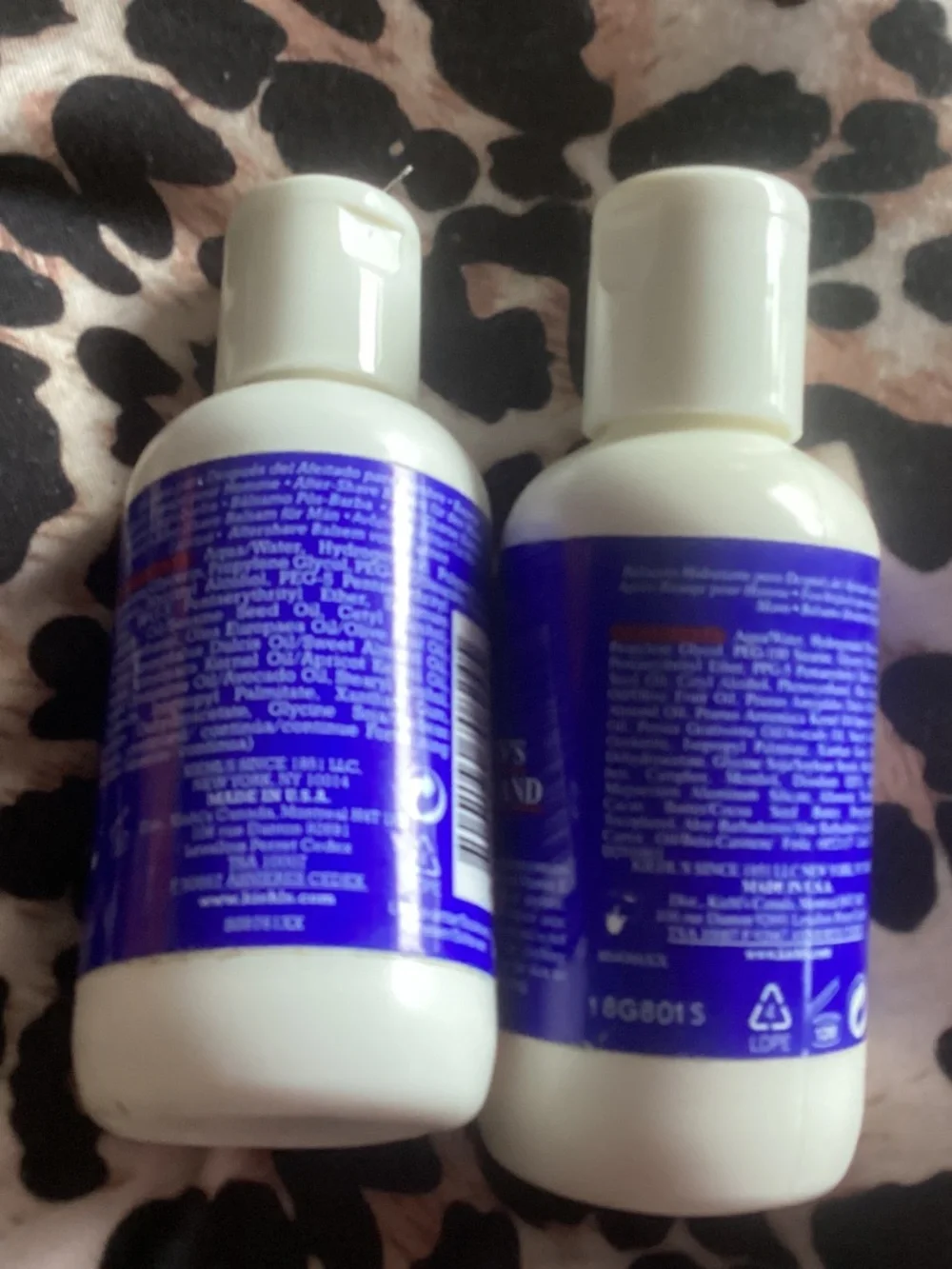 Kiehl’s The Ultimate Men’s After-Shave Balm & Moisturizer – 2 bottles